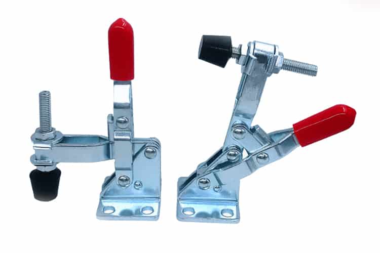 Quick-release toggle clamps