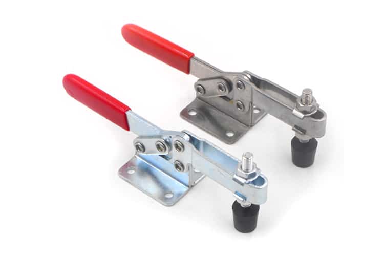 Quick-release toggle clamps